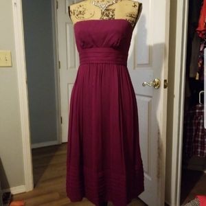 J. Crew deep purple dress